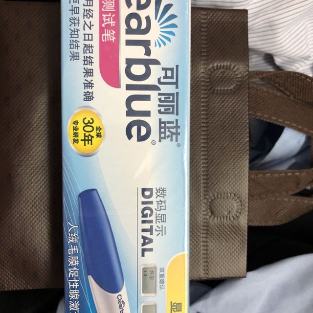 可丽蓝早孕电子测试笔单支装1支装 数字显示怀孕周数 验孕棒 早孕高清