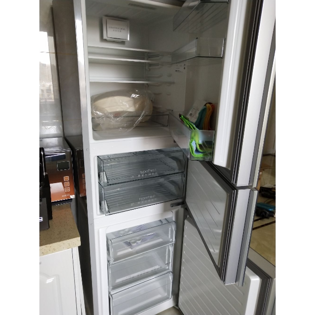 西门子siemensbcd274wkg28us290c274升零度保鲜玻璃门混冷无霜三门