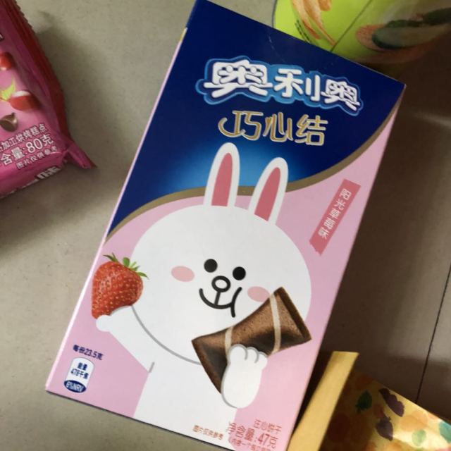 > 奥利奥(oreo) 饼干 巧心结浓情阳光草莓味47g商品评价 > 物流超快