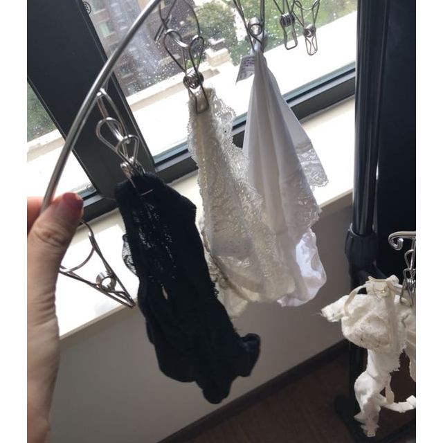 5只装不锈钢6夹衣袜夹晒袜夹卡扣多功能衣服晾晒架内衣架洗晒用品