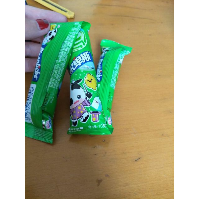 阿尔卑斯alpenliebe棒棒糖柠檬味200g20支袋装儿童水果糖果