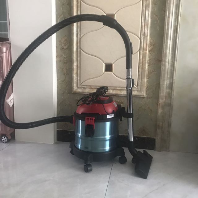 美的midea吸尘器桶式家用1200w大功率干湿吹三用商用家用工业用吸尘机