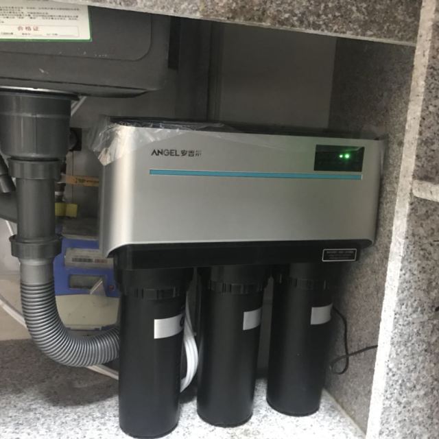 【到手价1398元收藏多送滤芯】安吉尔j1205rob8c净水器家用厨房厨下式
