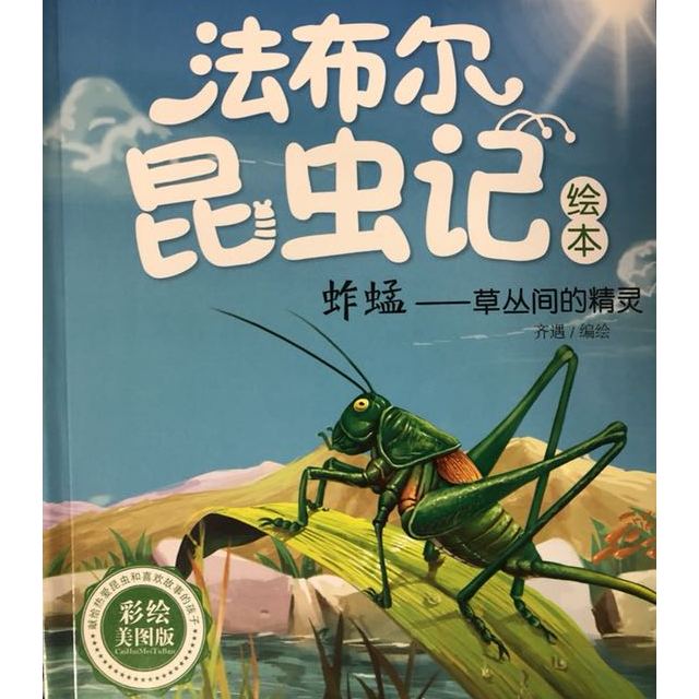 全10冊禮盒裝法布爾昆蟲記繪本 小學生青少版兒童讀物原著課外書故事