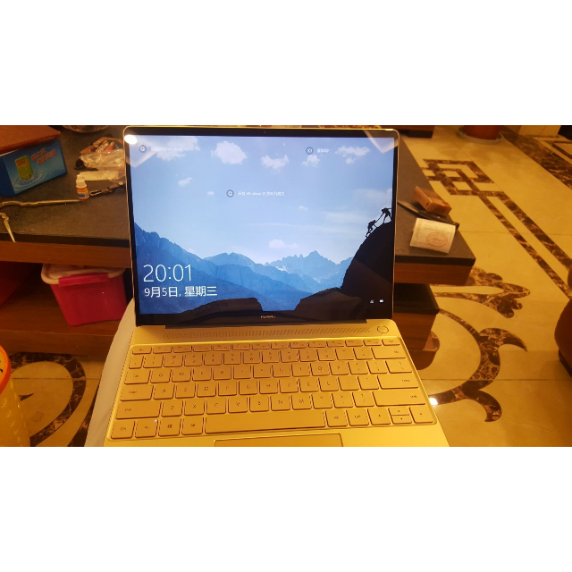 华为huawei matebook x 13英寸微边框轻薄本 笔记本电脑(i5-7200u 8g