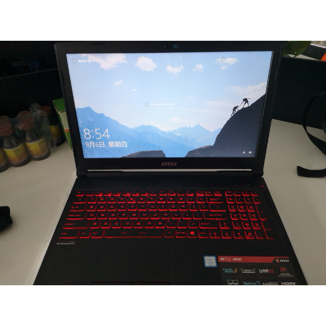 msi/微星gl63 8re-417cn 酷睿8代 i7 gtx 1060 6g独显吃鸡游戏本手提