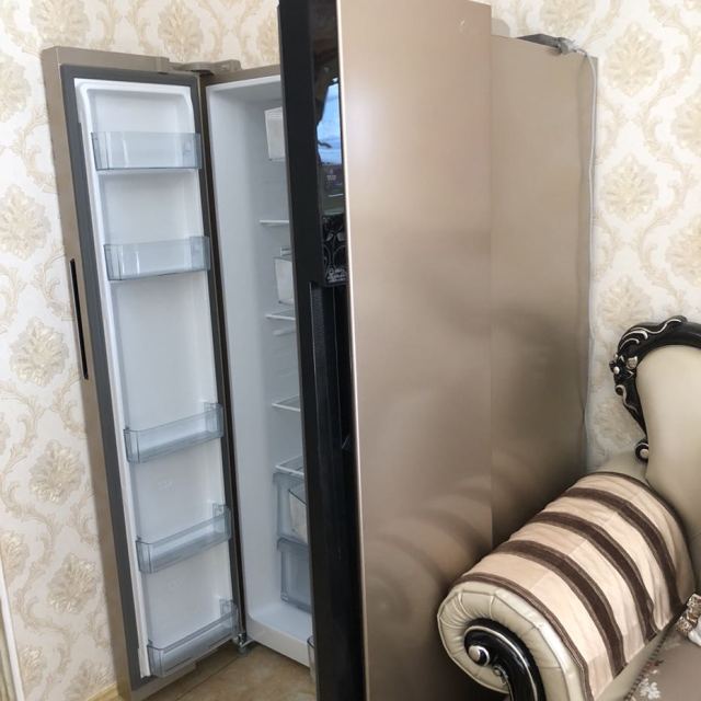 美的(midea)bcd-535wkzm(e) 535升 对开门电冰箱 智能操控 风冷无霜