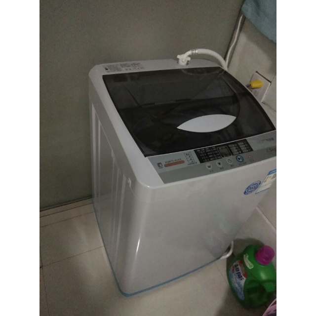 奥克斯aux洗衣机xqb75d1678t75公斤全自动波轮洗脱一体波轮家用商用