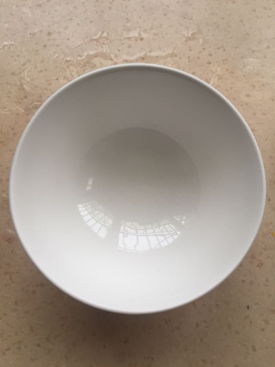 靓佳 碗 纯白强化陶瓷碗 5英寸 米饭碗4个装 碗 米饭碗 小碗 陶瓷碗