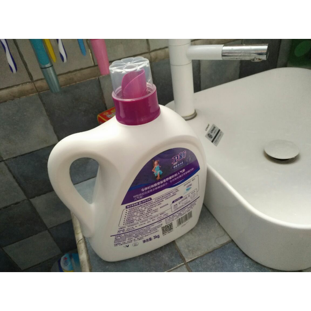 卫新薰衣草洗衣液3kg新包装品牌为菁华新旧包装随机发货
