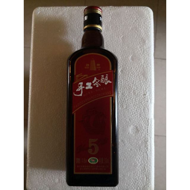 塔牌五年手工冬酿14度500ml8瓶箱装半干型手工酿造黄酒