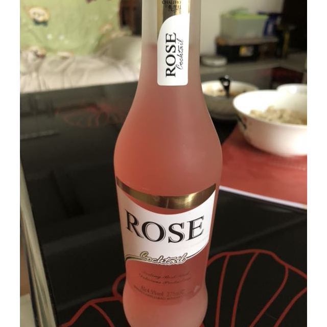 查理红rose鸡尾酒果味洋酒275ml1瓶蜜桃味新老包装交替发货