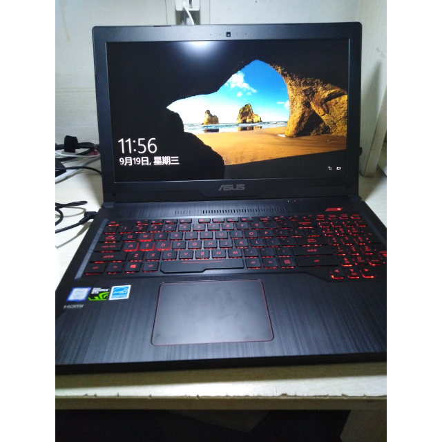 华硕(asus)飞行堡垒 zx53vd7700 15.