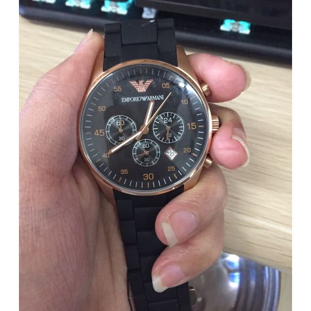 armani手表 三眼运动男表 商务休闲多功能男士石英表 ar5905 阿玛尼