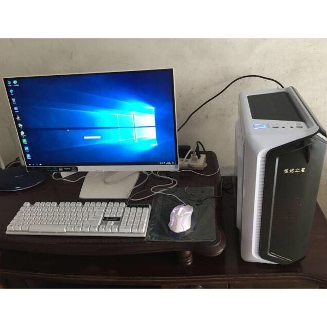 亚当贝尔ydbeamd3300双核8gb128gb商务办公家用台式机台式电脑电脑