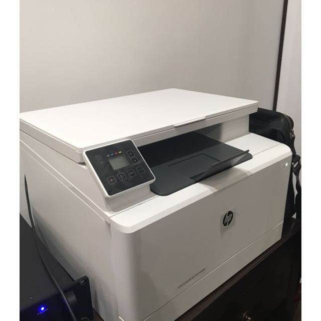 惠普/hp m180n a4彩色激光一体机打印机复印扫描一体机 打印复印一体