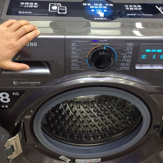 三星samsungwd80j7260gxxqg8080j7260gx8公斤洗烘一体滚筒洗衣机智能