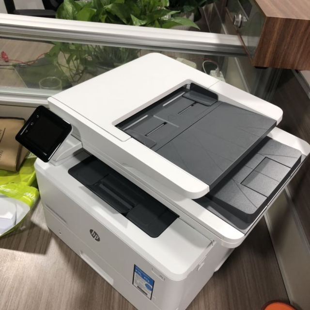 惠普hpm427dw黑白激光一体机a4商用办公激光打印机打印复印扫描自动