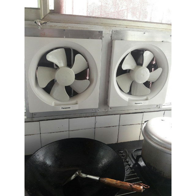 松下panasonic排气扇fv25vw3换气扇10寸墙式排风扇墙用换气扇厨房卫生