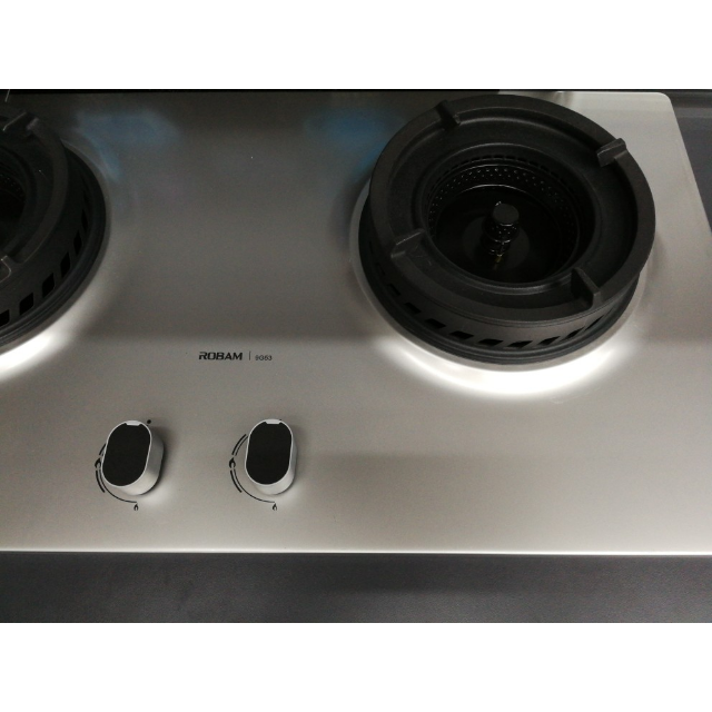老板robamcxw2005900sjzt9b52侧吸钢化玻璃嵌入式烟灶套餐