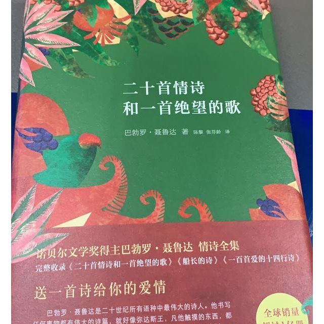 聂鲁达情诗全集二十首情诗和一首绝望的歌