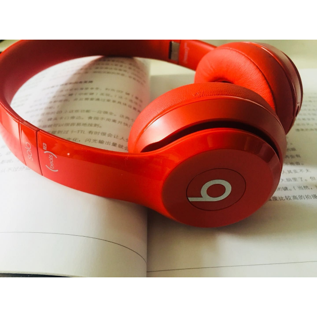 二手9成新beatsbeatssolo2魔音耳机头戴式重低音手机带麦线控耳麦耳机