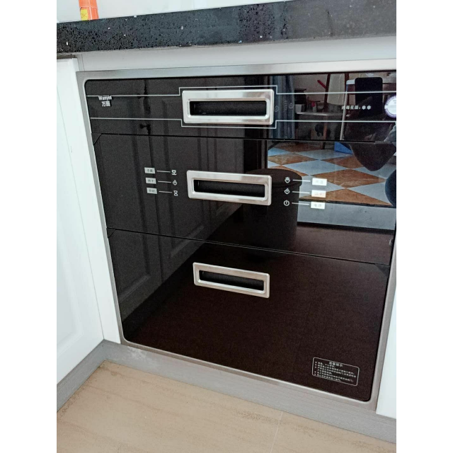 wanyin/万茵消毒柜嵌入式家用大容量三层120升高温消毒柜负离子二星级