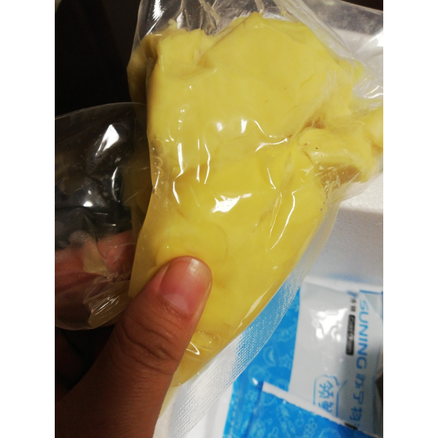 > 阿榴哥 泰国金枕头冷冻榴莲肉 300g*1盒装商品评价 > 都坏掉了,退钱