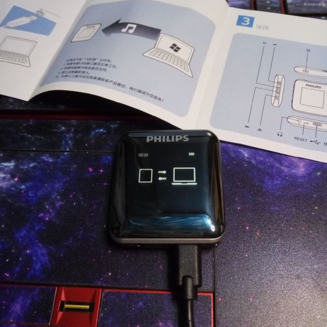 飞利浦(philips) sa2816 mp3专业无损hifi发烧母带级有屏音乐播放器