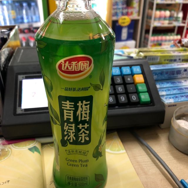 达利园青梅绿茶经典青梅味500ml15瓶箱装饮料