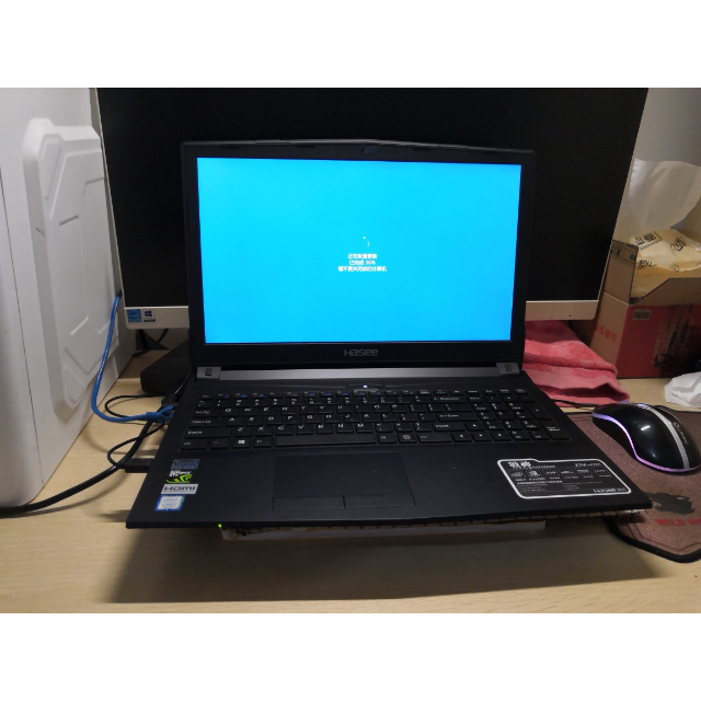 神舟hasee战神z7mkp7dci78750hgtx1050ti8g内存128固态1t硬盘ips高分