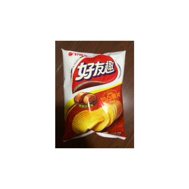 好丽友薯片好友趣韩国泡菜味75g