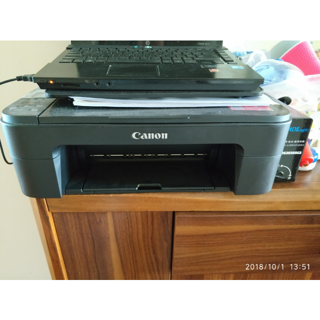 佳能canonts3180彩色喷墨多功能照片打印机一体机无线连供打印复印