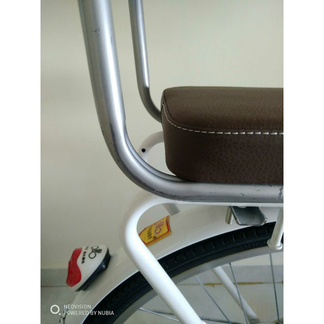 永久自行车后座单车后坐凳后坐垫车座座椅皮革坐垫鞍座