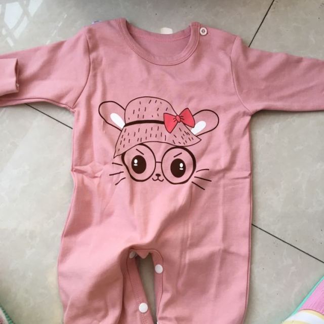 【买二减3 高品质】精梳棉a类婴儿春秋连体衣爬服高清大图|实物图