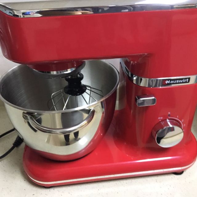 海氏hauswirt厨师机多功能和面机专业旋钮式搅拌机揉面机打蛋器家用