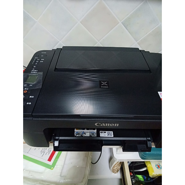 佳能(canon)ts3180彩色喷墨手机无线wifi打印机家用办公照片打印复印