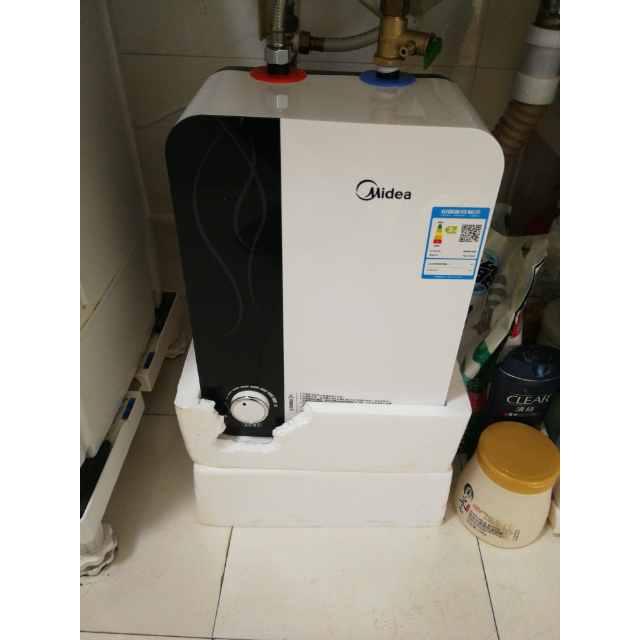 midea美的f6615as厨宝热水宝66升l储水式热水器厨房热水器上出水
