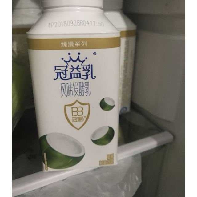 蒙牛冠益乳bb12风味酵乳250g8瓶草莓黄桃燕麦核桃椰果樱桃酸奶