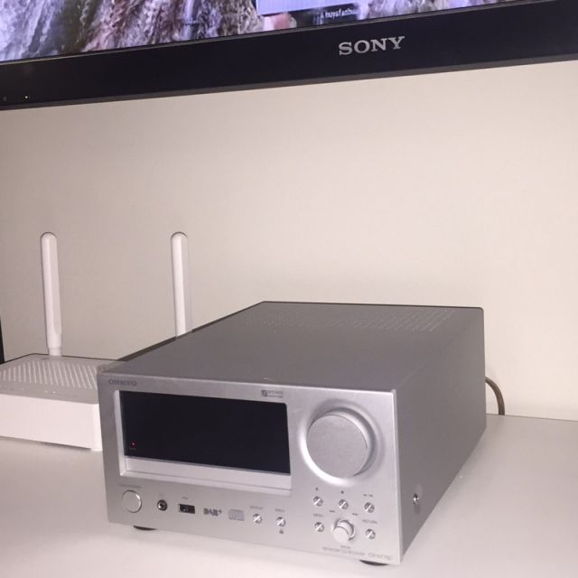 onkyo安桥csn775dwifi组合音响桌面音响套装