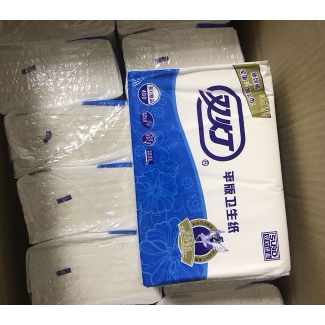 > 双灯 平板卫生纸 368张*12包纸巾厕纸(新老包装随机发货)商品评价 >