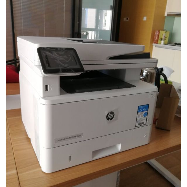 惠普hpm427dw黑白激光一体机a4商用办公激光打印机打印复印扫描自动