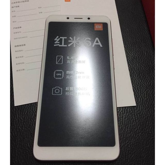 > xiaomi/小米 紅米6a 2gb 16gb 櫻花粉 移動聯通電信4g全網通手機