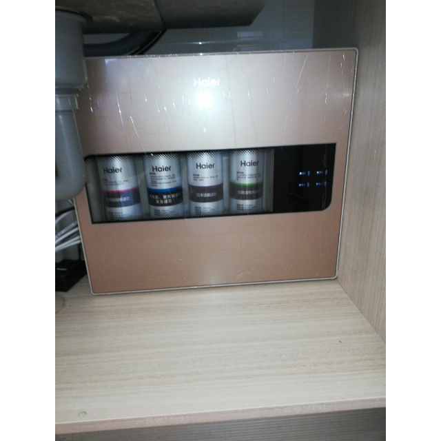 海尔净水设备hro50-5d净水器很愉快的一次购物-苏宁易购