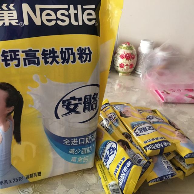 雀巢nestle高钙高铁奶粉400g袋装成人奶粉
