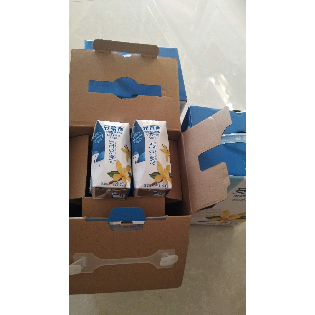 中粮我买网伊利安慕希希腊风味酸奶香草味205g8盒箱