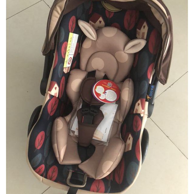 贝贝卡西婴儿提篮式儿童安全座椅汽车用新生儿睡篮车载便携式摇篮