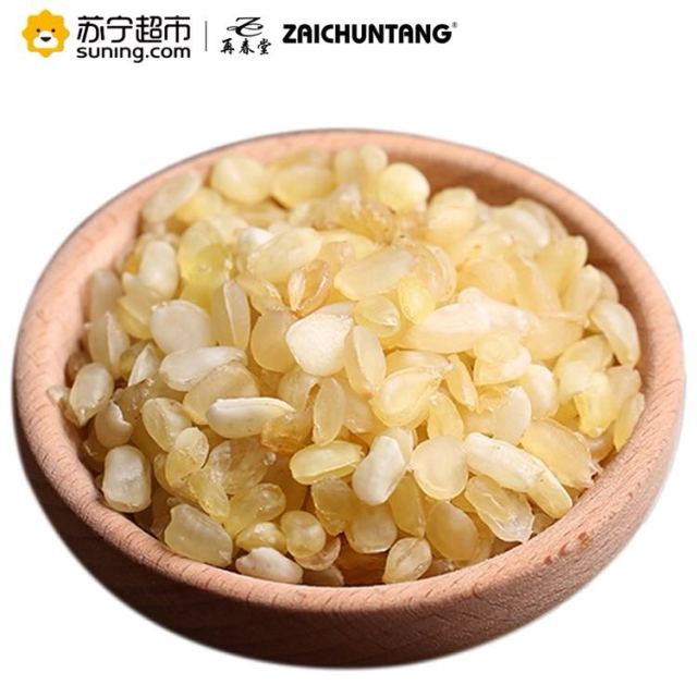 再春堂zaichuntang精选皂角米雪莲子桃胶搭配伴侣单荚皂角米210克瓶装