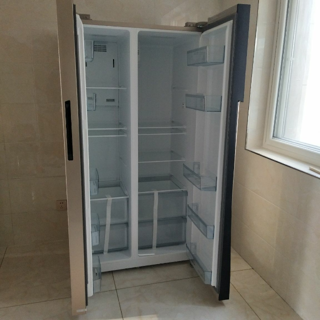 美的(midea)bcd-525wkpzm(e) 对开门冰箱 525升变频风冷 家用大容量