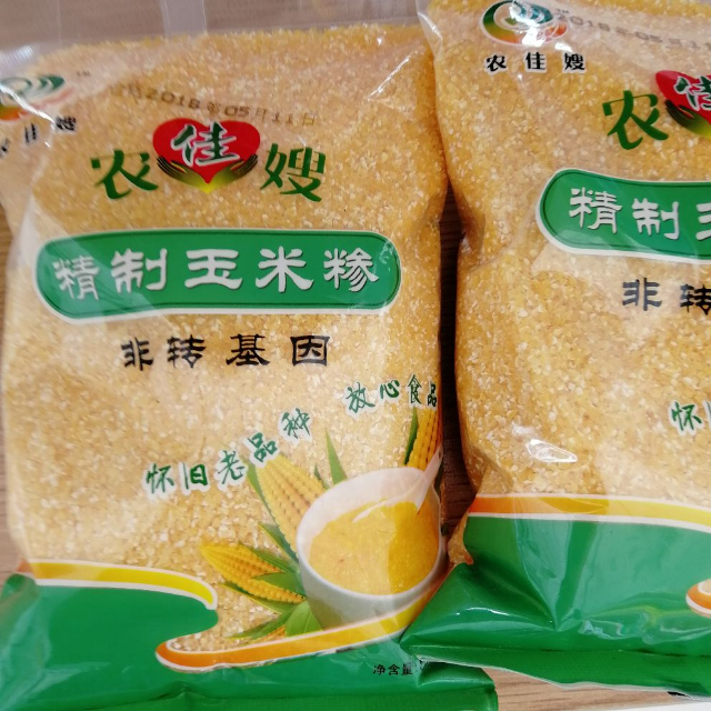 中华特色营口馆农佳嫂玉米渣玉米糁500g袋装非转基因玉米粗粮五谷杂粮